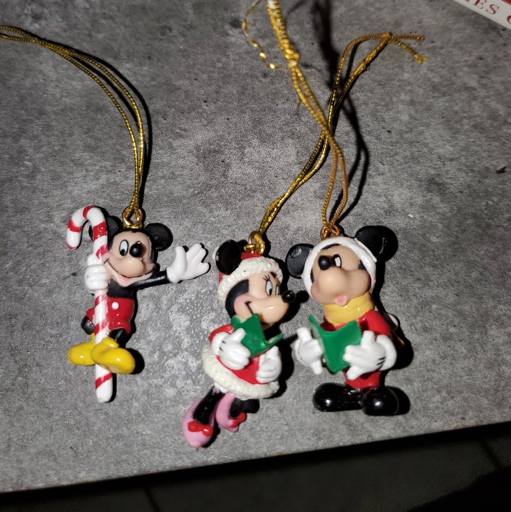 Set of 3 mini ornaments